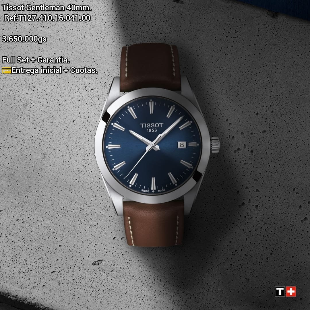 TISSOT GENTLEMAN 40mm.