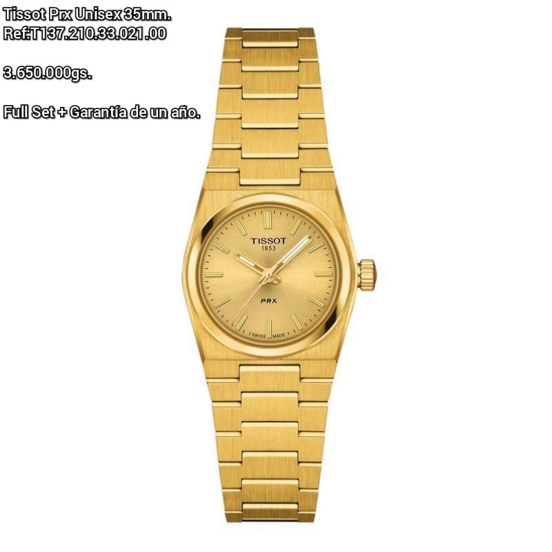 TISSOT PRX UNISEX 35mm