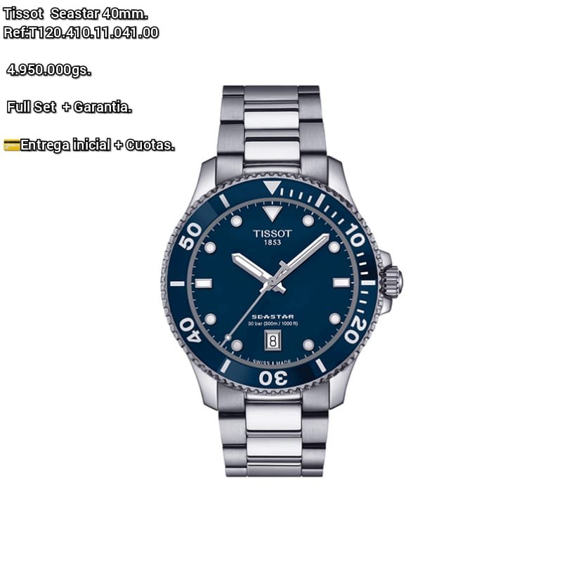 TISSOT SEASTAR 40mm.